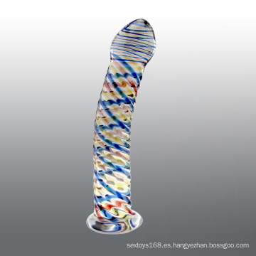 Sex Toy Glass Dildo para Mujeres Injo-Dg085